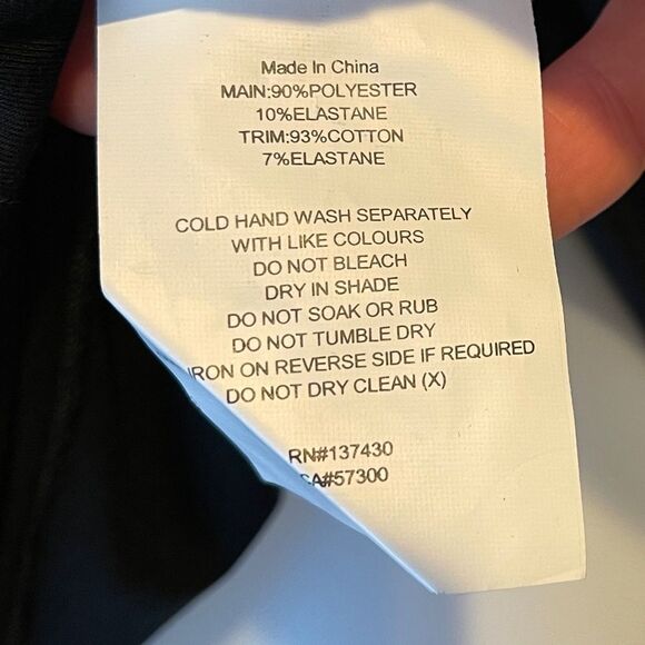 Boo Radley Australia Black Velvet Striped Long Sleeve Blouse Small - Picture 4 of 9